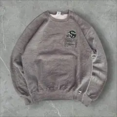 RUSSELLATHLETIC 00’sグレースウェットアメフトチームMアメカジ