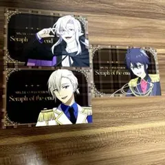 終わりのセラフ 百夜優一郎 カラオケの鉄人 学生証 特典 ポストカード
