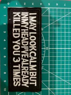 A22 勲章 ワッペン アップリケ アイロン ミリタリー 刺繍 パッチ サバゲー