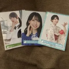 【匿名配送】金村美玖 生写真3枚セット