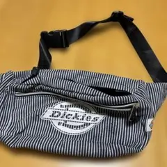 Dickies ストライプボディバッグ