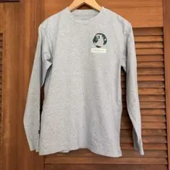 adidas グレー 長袖 Tシャツ M