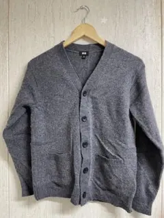 UNIQLO グレー カーディガン Mサイズ