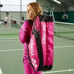 良品★YONEX テニスラケットバッグ 大容量 バックパック リュック 3way