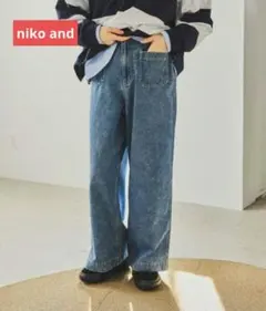 niko and ニコアンド ケミカルポケットワイドパンツのサムネイル