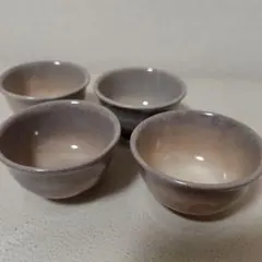★●和食器 ぐい呑み お猪口 陶器 小鉢 4客セット 萩焼