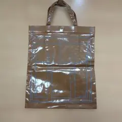 ロベルタ ディ カメリーノ トートバッグ ブラック エナメル風 ロゴデザイン