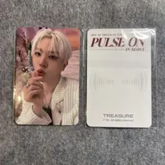 TREASURE PULSE ON 韓国popup 5万Wトレカ ジョンファン