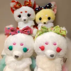 ちょコンと九尾さま 花小町 ぬいぐるみ 2種セット ちょコンとキツネ