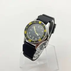 セイコー アルバ レディース ダイバー V243-0060 新品電池 黒文字盤のサムネイル