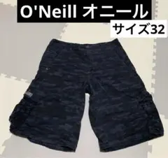 O'Neill オニール　ブラック迷彩カーゴショートパンツ　サイズ32のサムネイル