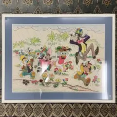 最終値下げディズニーハワイアンホリデー絵画ディズニー公認画家ウィリアムサイン入り 最終値下げディズニーハワイアンホリデー絵画ディズニー公認画家