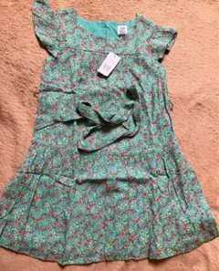 GAP KIDS ギャップ 花柄ノースリーブワンピース 110cm 未使用 新品
