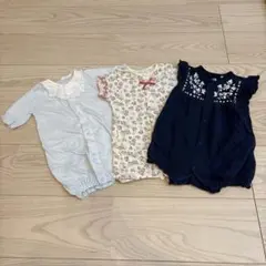 ロンパース3点セット
