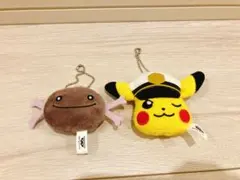 ポケットモンスター　ボールチェーン付きフェイスぬいぐるみセット
