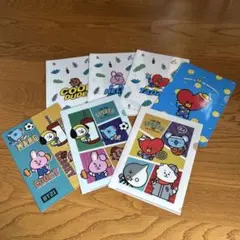 BT21 キャラクタークリアファイル 7枚セット