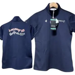 ✨タグ付き✨ ルコックスポルティフゴルフ ハーフジップ 半袖 レディース L