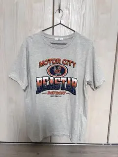 WEGO MOTOR CITY BEASTAR Tシャツ グレー　Lサイズ