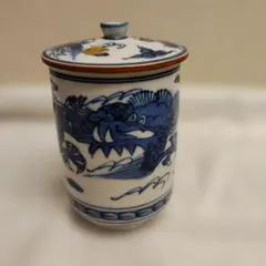 京焼清水焼 山本壹楽 蓋付祥瑞湯呑 - メルカリ