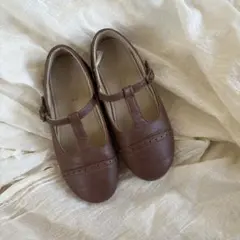 Classic Tstrap shoes 韓国子供服【20cm】