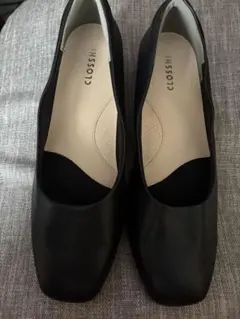 CLOSSH ブラックパンプス 25.0 cm