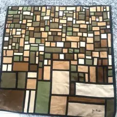 Jim Thompson モダンな幾何学模様スカーフ　アンティーク