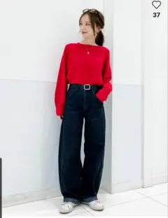 バギーカーブジーンズ　24