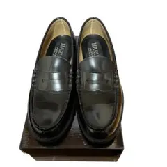 HARUTA ローファー　学生 メンズ 通学 靴 26cm EE 黒ハルタ　合皮