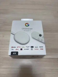 【新品未開封】 Chromecast with Google TV 4Kモデル Amazon.co.jp: Google グーグル GA01919-JP [Chromecast with