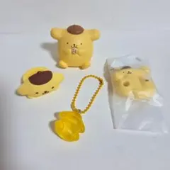 ポムポムプリン キーホルダー マスコット フィギュア セット