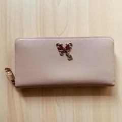 ANNA SUI 長財布　ピンク　美品　アナスイ　レディース　ファスナーのサムネイル