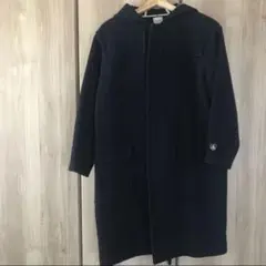 ORCIVAL オーシバル ウールメルトン ロングコート ネイビー 1