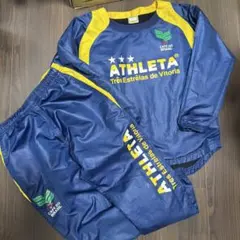ATHLETA ピステ上下 ネイビー/イエロー　140㎝
