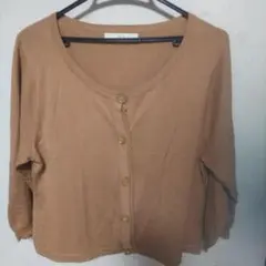 ef-deの七分丈カーディガン