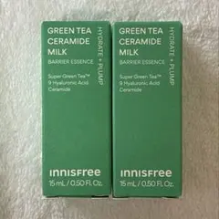 innisfree イニスフリー グリーンティー セラミド ミルク トナー 2本