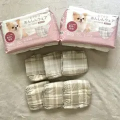 ＊お得＊ペット用 おむつ 女の子用 SSS 50枚 おでかけあんしんウェアのサムネイル