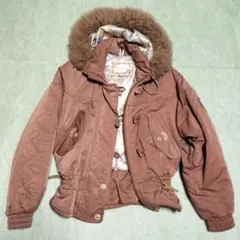 Full Energy ブラウンジャケット　スキーウェア　昭和レトロ　古着