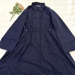 コラボ✨ユニクロ×ジョナサン・アンダーソン　シャツワンピース　ロング丈　Mサイズ