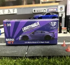 miniGT リバティーウォークLB GTR マジックパープル No.39未開封