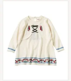 新品タグ付き／familiar／ファミリア／チュニック／size８０