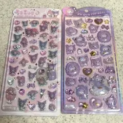 サンリオの「うるちゅる POP SEAL」マイメロディとクロミの2点セット