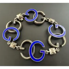 希少シルバー マリーナチェーン】グッチ/GUCCI チェンジベゼル【不動