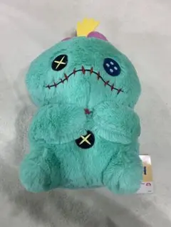 ディズニー スティッチ ぽってりおすわり 超BIGぬいぐるみ スクランプ