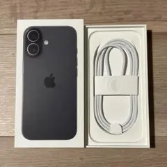 【空箱のみ】iPhone17 ケーブル付空箱　ブラック
