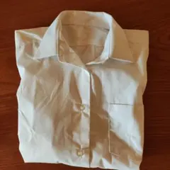 最終値下げ！中古美品「キャッチ」ホワイト 半袖 スクールシャツ 160
