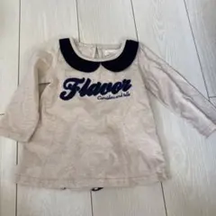 Flavor 長袖カットソー 90cm ベージュ