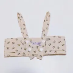 アイシングベスト　熱冷ましベスト　ハンドメイド XS　韓国　ブルー　花柄