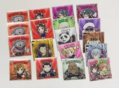 呪術廻戦　ビックリマンチョコ シール 18枚