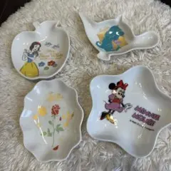 ディズニー プリンセス ミニー 小皿 4枚セット