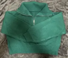 INGNI ハーフジップニットMサイズ